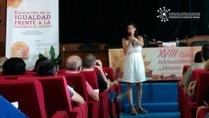 Mayca Sánchez - Curso &quot;Educación en la Igualdad frente a la Violencia de Género&quot;