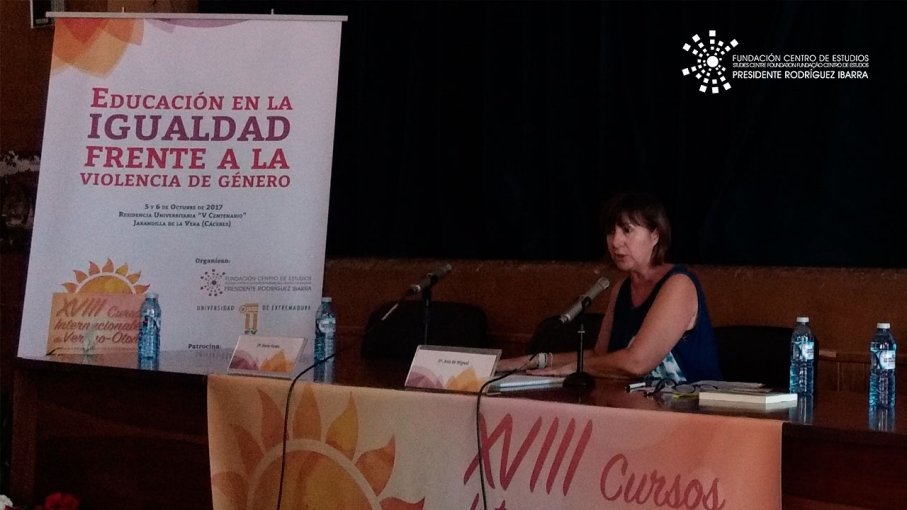 Ana de Miguel - Curso "Educación en la Igualdad frente a la Violencia de Género"
